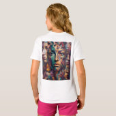 アブストラクト Tシャツ (裏面フル)