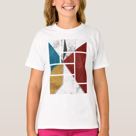 アブストラクト Tシャツ (正面)