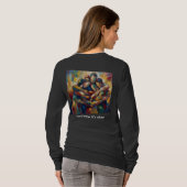 アブストラクト Tシャツ (裏面フル)