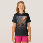 アブストラクト Tシャツ (正面フル)