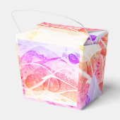 アブストラクモダンションブラックとピンクの惑星宇宙 フェイバーボックス (裏面サイド)