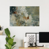 アブストラジンジンボク ポスター (ホームオフィス)