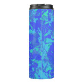 アブストラックブルー独占的ファッションパターン タンブラー (裏面)