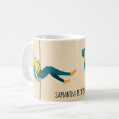 アブセイル コーヒーマグカップ (正面左)