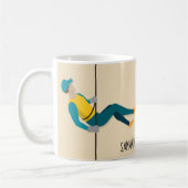 アブセイル コーヒーマグカップ (左)