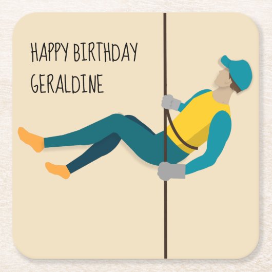 アブセイル スクエアペーパーコースター (正面)