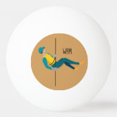 アブセイル 卓球ボール (裏面)