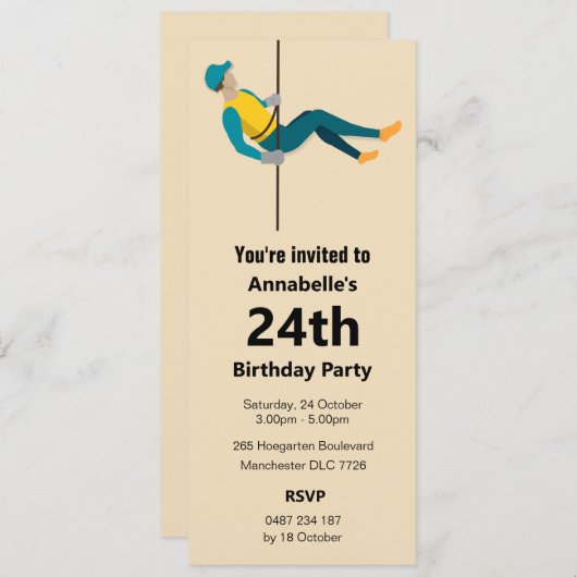 アブセイル 招待状 (正面/裏面)