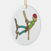 アブセーリング・ラッペリング セラミックオーナメント (右)