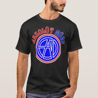 アブソリュート・ナーヴ レッド・ホワイト・ブルー Tシャツ