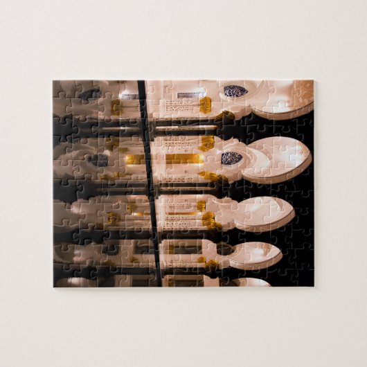 アブダビの統一されたなAraのZayed Grand教主のモスク ジグソーパズル (横)