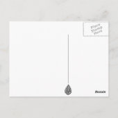 アブダビアラブ統一されたエミレーツ ポストカード (裏面)