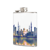 アブダビスカイライン フラスク (左)