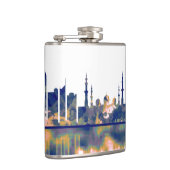 アブダビスカイライン フラスク (右)