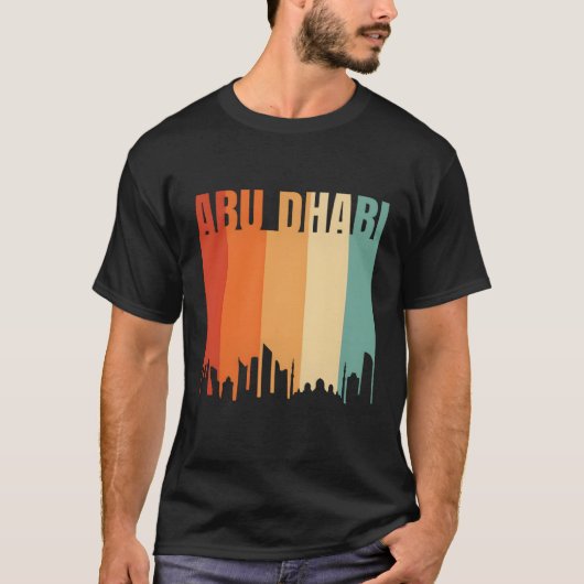 アブダビスカイライン Tシャツ (正面)