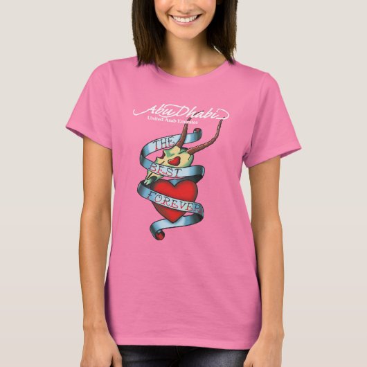 アブダビタトオグラフィック Tシャツ (正面)