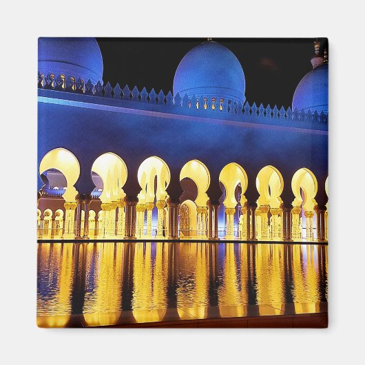 アブダビモスク マグネット (正面)