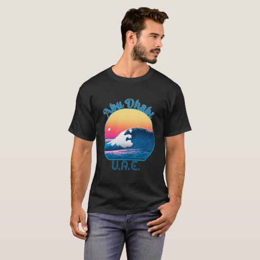 アブダビ アブダビ Tシャツ (正面フル)