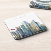 アブダビ、アラブ首長国連邦|都市スカイライン コースター (左側)