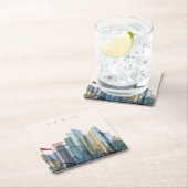 アブダビ、アラブ首長国連邦|都市スカイライン スクエアペーパーコースター (インサイチュ)