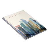 アブダビ、アラブ首長国連邦|都市スカイライン ノートブック (右側)