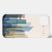 アブダビ、アラブ首長国連邦|都市スカイライン Case-Mate iPhoneケース (裏面 (横))