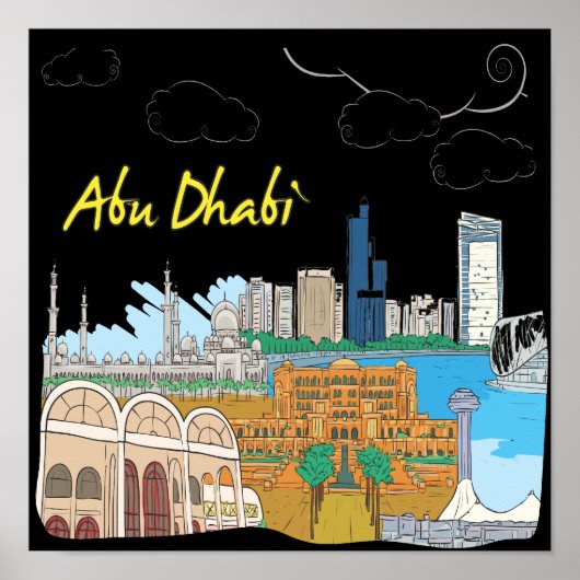 アブダビ ポスター (正面)