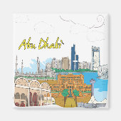 アブダビ マグネット (正面)