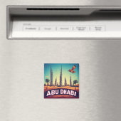 🧲 アブダビ 海岸の休暇の思い出 UAE 🌊 マグネット (インサイチュ (食洗機))