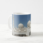 アブダビ UAE シェイク・ザーイド モスク 建築 コーヒーマグカップ (正面左)