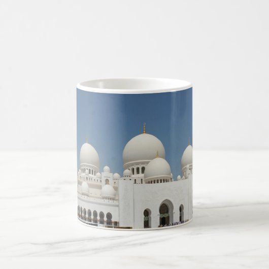 アブダビ UAE シェイク・ザーイド モスク 建築 コーヒーマグカップ (中央)