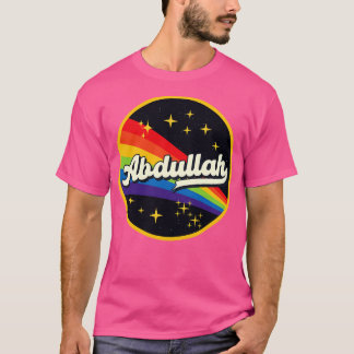 アブドゥッラレインボーイン宇宙ヴィンテージスタイル Tシャツ