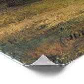 アブドゥル・メドシド'栗のアラブ馬, 1855 ポスター (角)