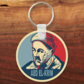 アブド・エル・クリム・リフ・リーフ・リーダー・ホープ・スタイル・アブデルカリム キーホルダー (正面)