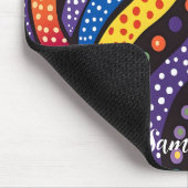 アブパーソナライズされたリント絵を描ドットの マウスパッド (コーナー)