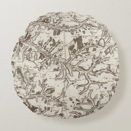 アブビル ラウンドクッション (正面)