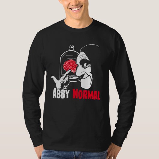 アブビー正常な脳の異常クリスマスコスチューム Tシャツ (正面)