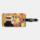 アブフランスのシネスのヴィンテージのポスター ラゲッジタグ (裏面横)