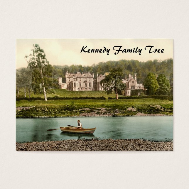 アブボッツフォードハウス，スコティッ縁どト，スコットランド (正面)