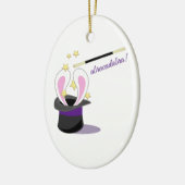 アブラカダブラの帽子 セラミックオーナメント (左)