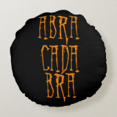 アブラカダブラ丸い枕 ラウンドクッション (裏面)