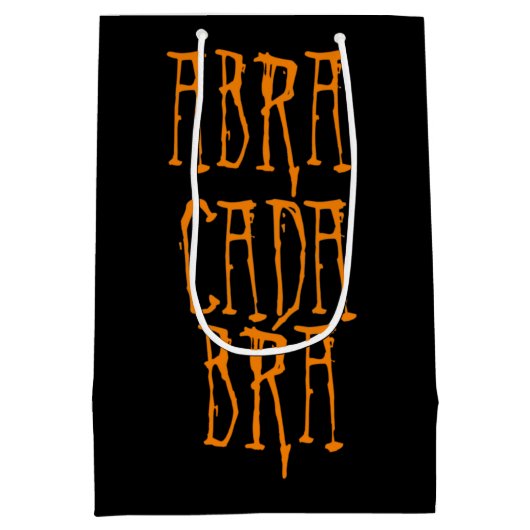 アブラカダブラ抱き枕 ミディアムペーパーバッグ (裏面)