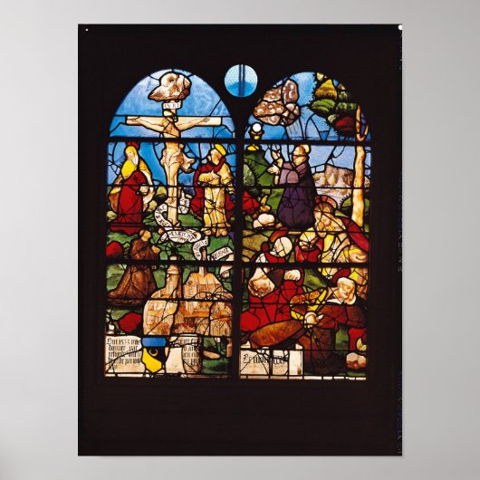 アブラナとオリーブの山, 1533 ポスター (正面)