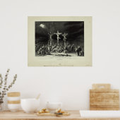 アブラナの十字架 ポスター (キッチン)