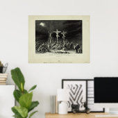 アブラナの十字架 ポスター (ホームオフィス)