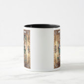 アブラハムおよび3つの天使を描写するアイコン マグカップ (中央)