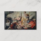 アブラハムおよび3つの天使 名刺 (裏面)