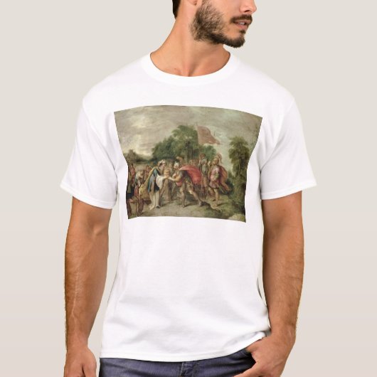 アブラハムおよびMelchizedekの会合 Tシャツ (正面)