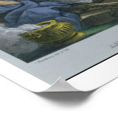 アブラハムが息子イサクを捧げ聖書の宣伝から ポスター (角)