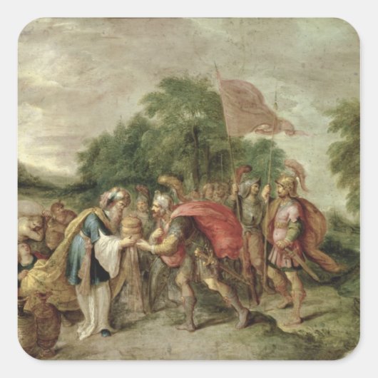 アブラハムとメルキゼデクの会合 スクエアシール (正面)